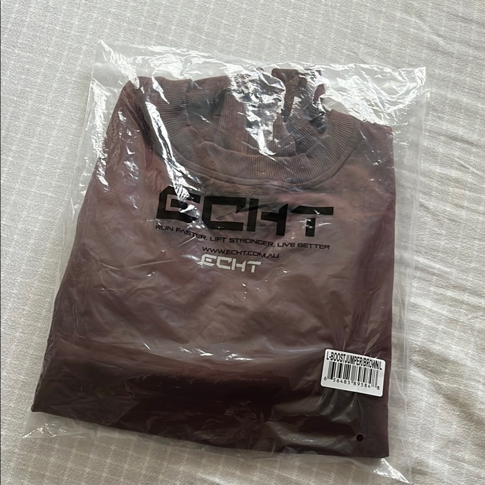 ECHT Boost Brown Jumper NWT